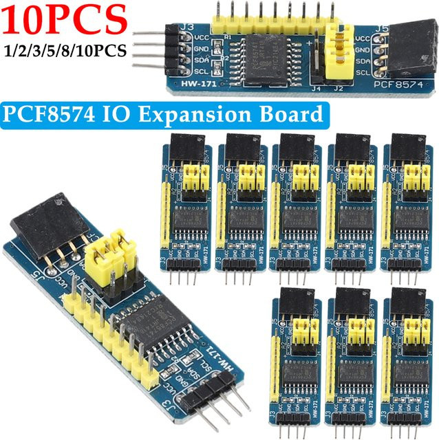 LAIMANEI I2C-Bus I/O Expander PCF8574 IO Erweiterungskarte in Blau - Bild 1