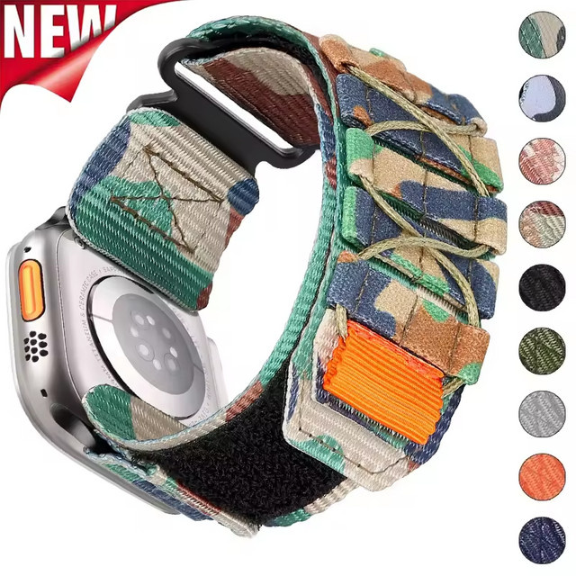 FancyWrist Uhrenarmband Nylon, Army Green, Unisex - Bild 1