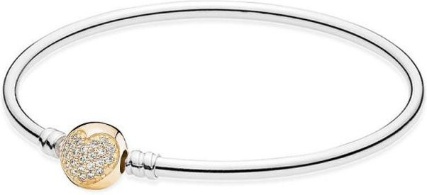 YIRAN Jewelry Armband 925 Silber, Kristall, Weiß, Damen, 18cm - Bild 1