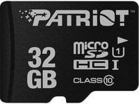 Patriot LX Series microSDHC Speicherkarte Class 10, 32 GB, Schwarz - Bild 1
