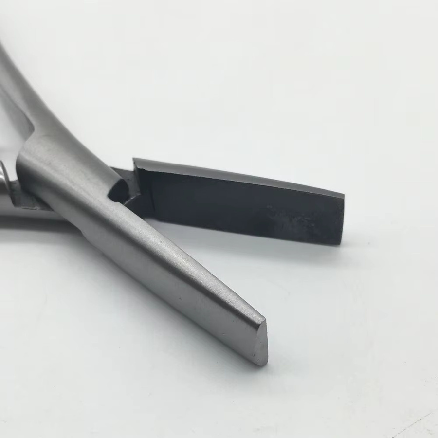 Haarverlängerungszange aus Edelstahl, 7 Zoll, Silber - Bild 3