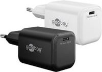 Goobay USB-C PD GaN Schnellladegerät Nano 65 W in Weiß - Bild 1