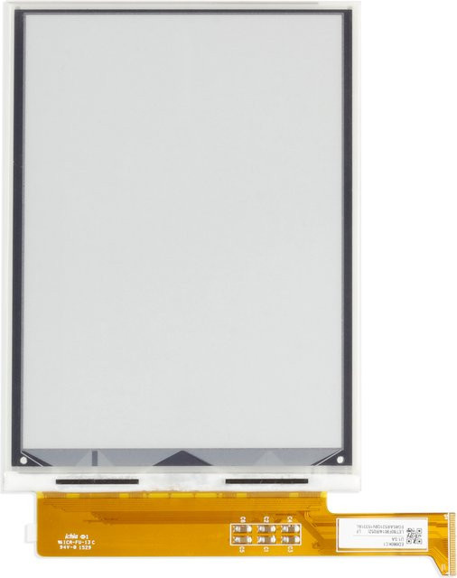 RaderBook 6-Zoll E-Ink Display für Raspberry Pi mit IT8951 Controller, 1448x1072 High Definition, Schwarz/Weiß, 16 Graustufen - Bild 1