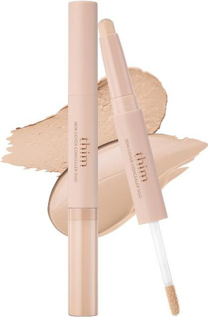 thim Skin Cover Concealer Duo, beige, Stift 1,3g + Flüssigkeit 5g - Bild 1