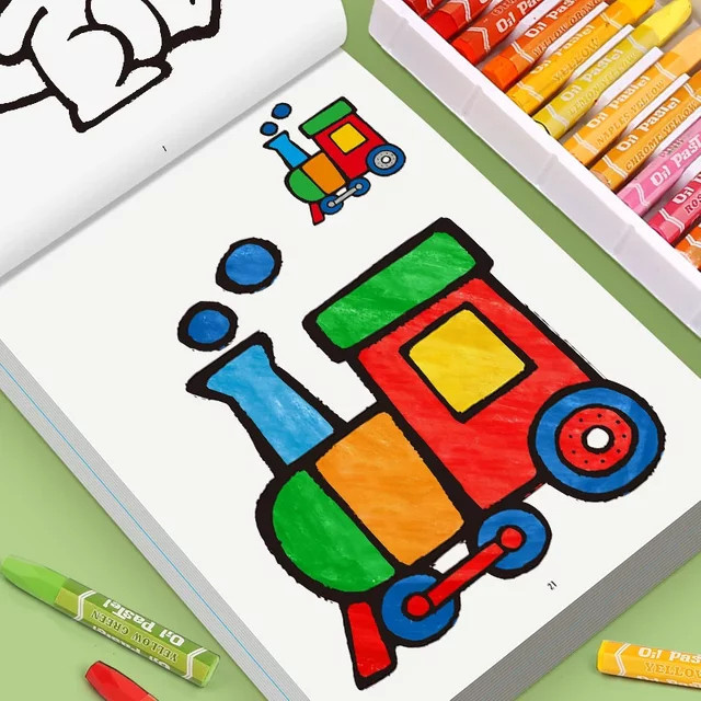 32-seitiges Malbuch für Graffiti und Kunst zum Erlernen von Maltechniken in Mehrfarbig - Bild 1