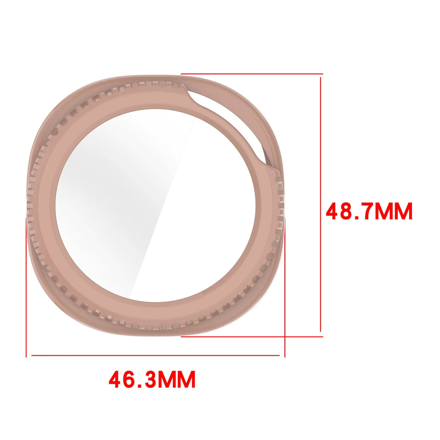 OAKCHARM Displayschutzfolie für Samsung Galaxy Watch 8 Classic, weiß - Bild 5
