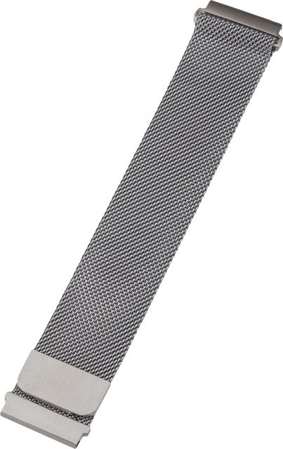PETER JÄCKEL Uhrenarmband Milanaise, Edelstahl, Silber, 22 mm, Unisex - Bild 1