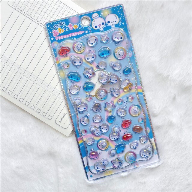Discover Intime Relief Tier 3D Kristall Aufkleber, Cartoon Tier Aufkleber, PVC - Bild 1