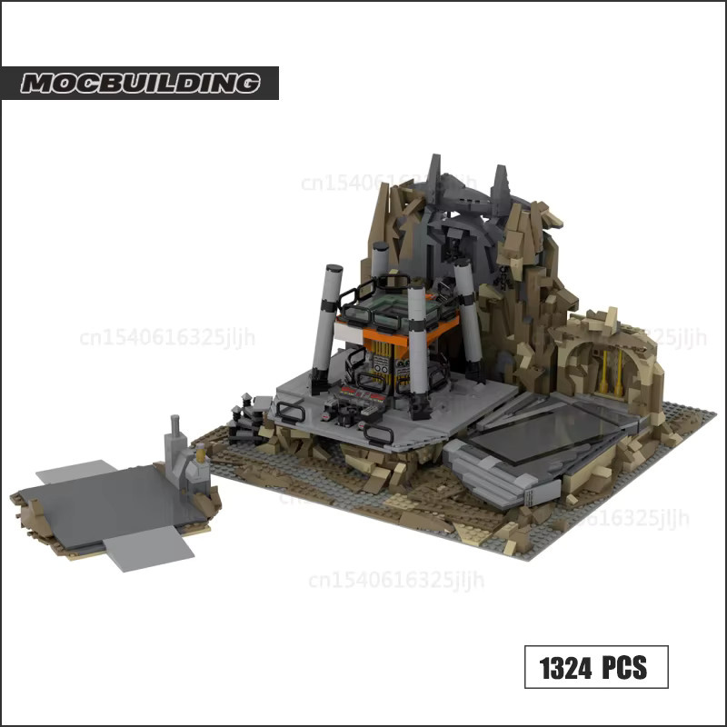 MOCBUILDING Batcave, Bausteine Diorama Modell, Batman, Set / Bundle - Bild 2
