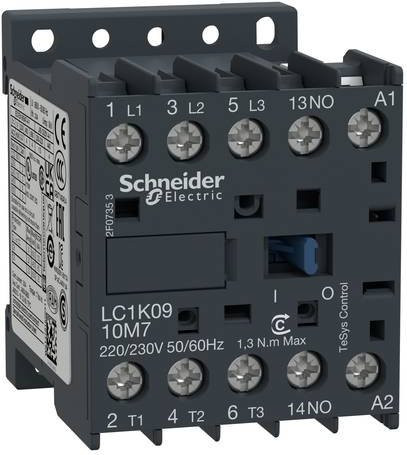 Schneider Electric Leistungsschütz LC1K0910D7 in Grau - Bild 1