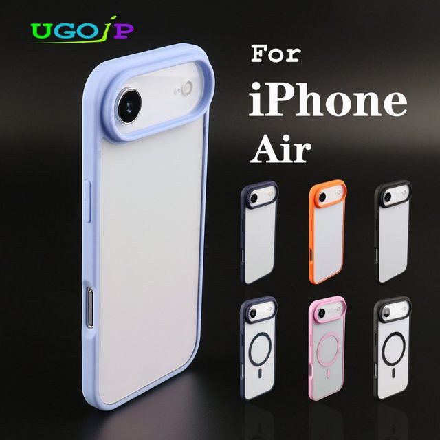UGOjP Schutzhülle für iPhone 17, transparent, stoßfestes TPU-Design mit Anti-Drop-Schutz - Bild 1