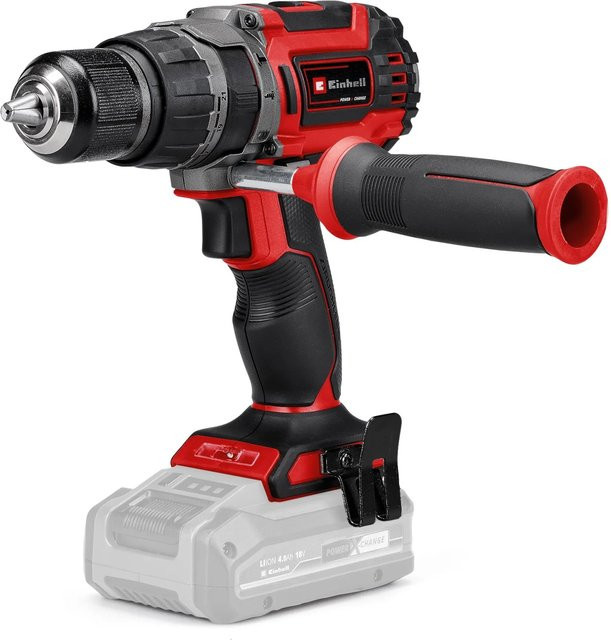 Einhell Professional Akku-Schlagbohrschrauber TP-CD 18/60 Li-i BL Solo Power X-Change 18V in Rot/Schwarz - Bild 1