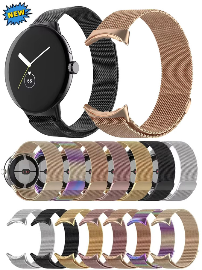 Milanese Loop Armband für Google Pixel Watch, Edelstahl, Unisex - Bild 7