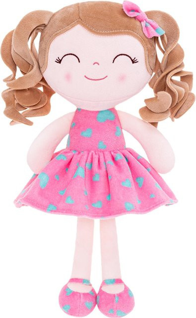 Kidsly Lockenpuppe Plüschpuppe, 30cm, ab 0 Jahre - Bild 1