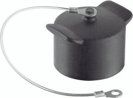 HARTING Abdeckkappe 09155035401 Schwarz aus Kunststoff - Bild 1