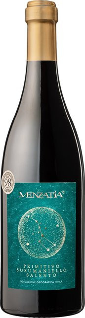 Menzatia Primitivo Susumaniello, Salento IGP, trocken, Rotwein, 0,75 l - Bild 1
