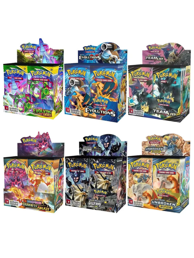 Pokémon 151 Team up Sun & Moon Thunder, Sammelkartenspiel, 360 Stück - Bild 2