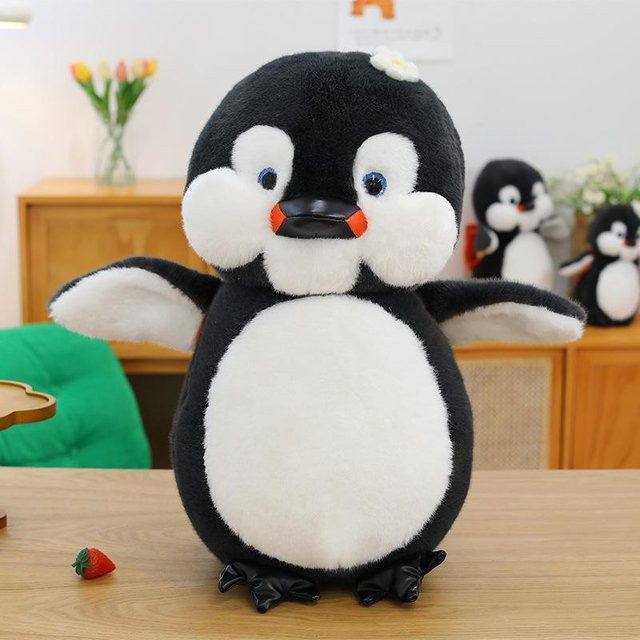 Pinguin Puppe Plüschtier, Rucksack, 30cm - Bild 1