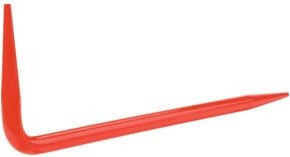 Rennsteig Winkeldorn in Rot mit Gesamtlänge 400 mm und Durchmesser 14 mm - Bild 1