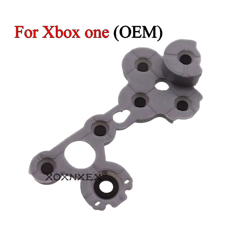 XOXNXEX Silikon-Leitgummi-Tasten in Grau für Xbox One, Xbox One Slim und Xbox Elite Series X/S Controller - Bild 2