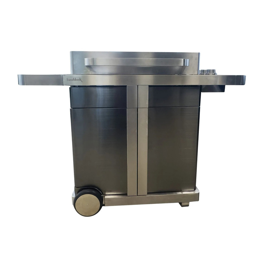Buschbeck Gasgrill Premium P1000 aus Edelstahl in Silber - Bild 2