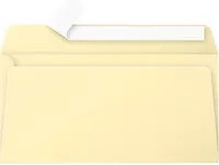 Clairefontaine Pollen Briefumschläge ohne Fenster DIN lang beige selbstklebend FSC-zertifiziert - Bild 1
