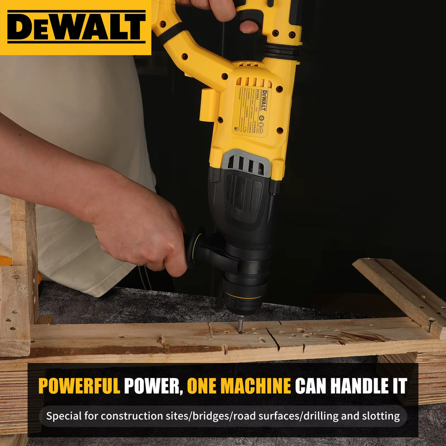DeWalt 20 V bürstenloser kabelloser SDS-Hammer DCH263 in Gelb - Bild 4