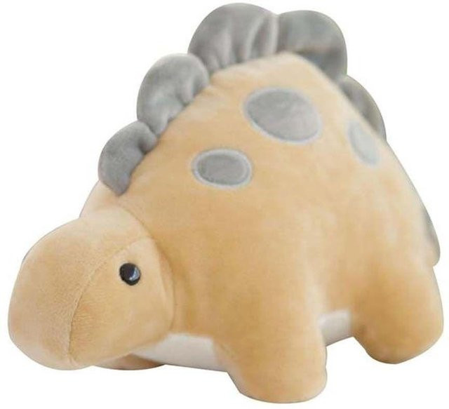 Linyi toy Dinosaurier Plüschpuppe Kissen, gelb, 28 cm, ab 2 Jahren - Bild 1