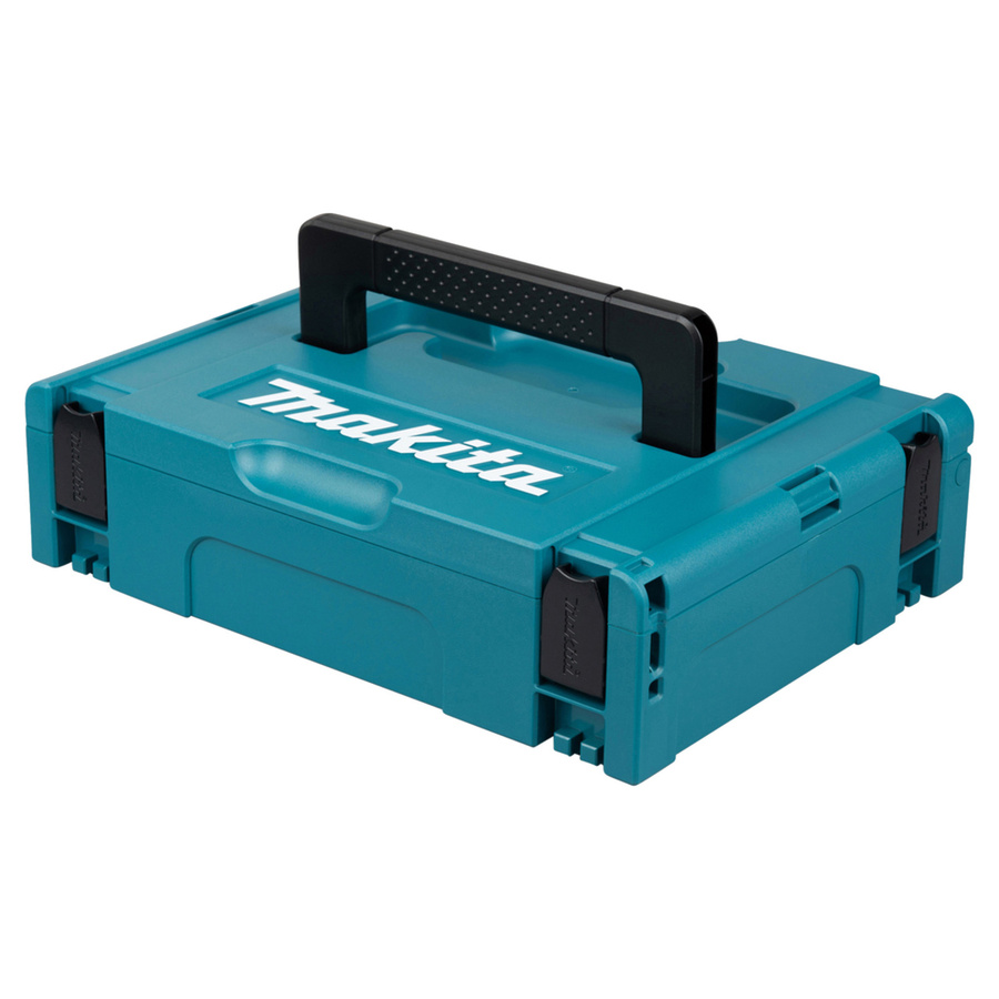 Makita MAKPAC Gr. 1 Universal Werkzeugkoffer unbestückt, Blau, B: 39,5 cm, T: 29,5 cm, H: 11,0 cm - Bild 3