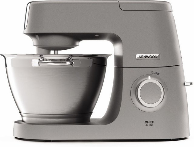 Kenwood Chef Elite Küchenmaschine mit Zubehörpaket in Silber KVC5401S - Bild 1