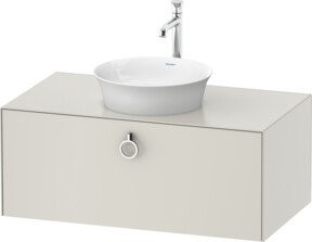 Duravit Waschtischunterschrank White Tulip in Weiß, Wandmontage, B: 100 cm, T: 55 cm, H: 40,8 cm - Bild 1
