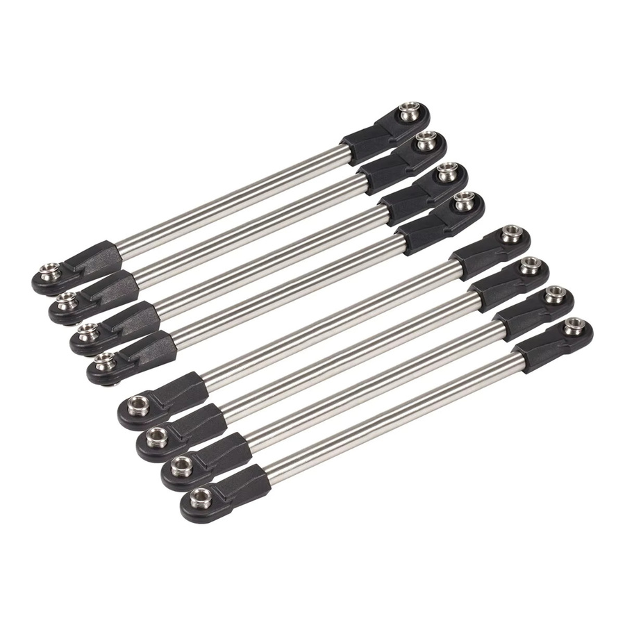 MALOM RC Edelstahl-Chassis-Spurstange, 275 mm Radstand-Verbindungsset, 1:10 - Bild 3
