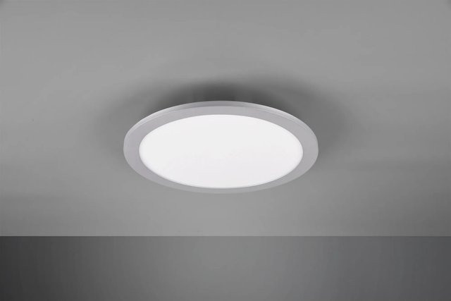 LED-Deckenleuchte Tiberius von Reality by Trio in Titanfarbig mit Durchmesser: 30 cm - Bild 1