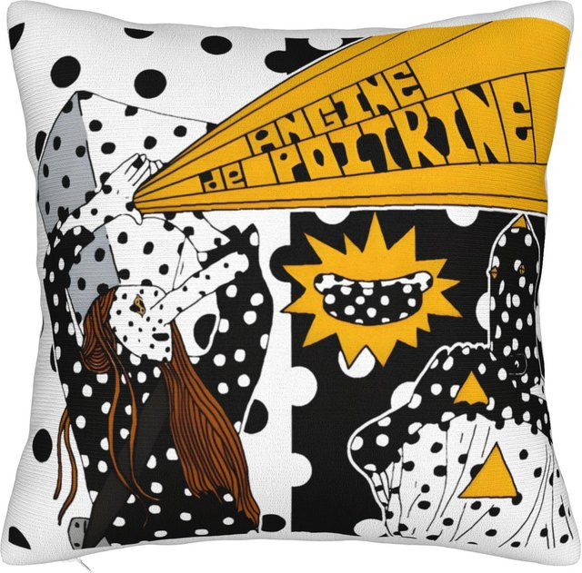 Dekorativer quadratischer Kissenbezug von JMG Clothing mit Tupfen-Design aus Polyester, Mehrfarbig, B/H: 40 x 40 cm - Bild 1