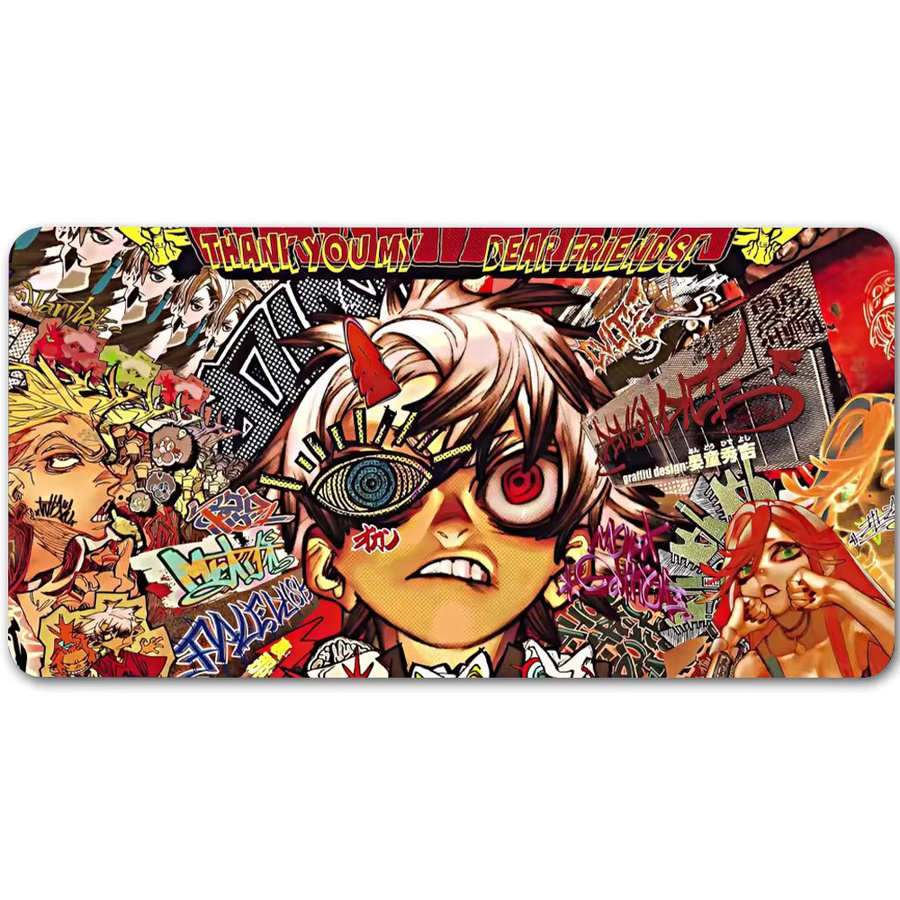 Anime G-Gachiakuta Mauspad in Multicolour, rutschfeste Gamer-Schreibtischunterlage für Laptop und Büro - Bild 7