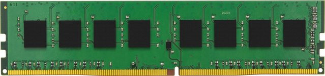 Kingston ValueRAM DDR4 32GB PC3200 CL22 Arbeitsspeicher Schwarz Grün KVR32N22D8/32BK - Bild 1