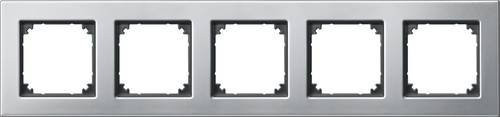 Merten Rahmen Abdeckung System M in Platin Silver - Bild 1