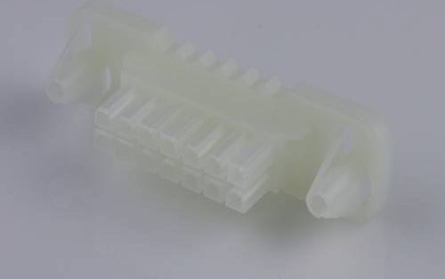 Molex Einbau-Buchsenleiste in Weiß mit 14 Polen und 4,2 mm Rastermaß - Bild 1