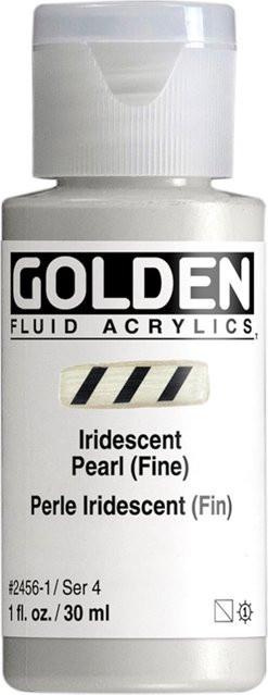 Golden Fluid Acrylfarbe Perlmutt von Golden - Bild 1