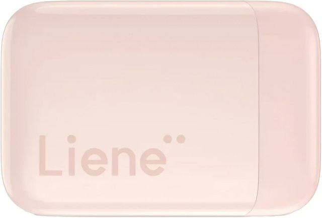 Tragbarer Thermodrucker Liene Pearl in Rosa mit Bluetooth und USB-C Anschluss - Bild 1