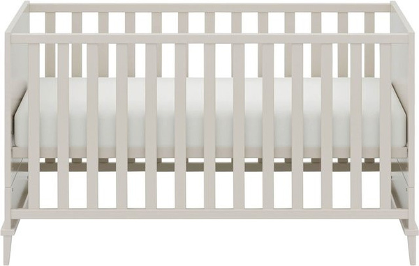 Babybett Sister Lou von Yuny By Paidi in Beige und Weiß, Massivholz, B/T/H: 70 x 140 cm