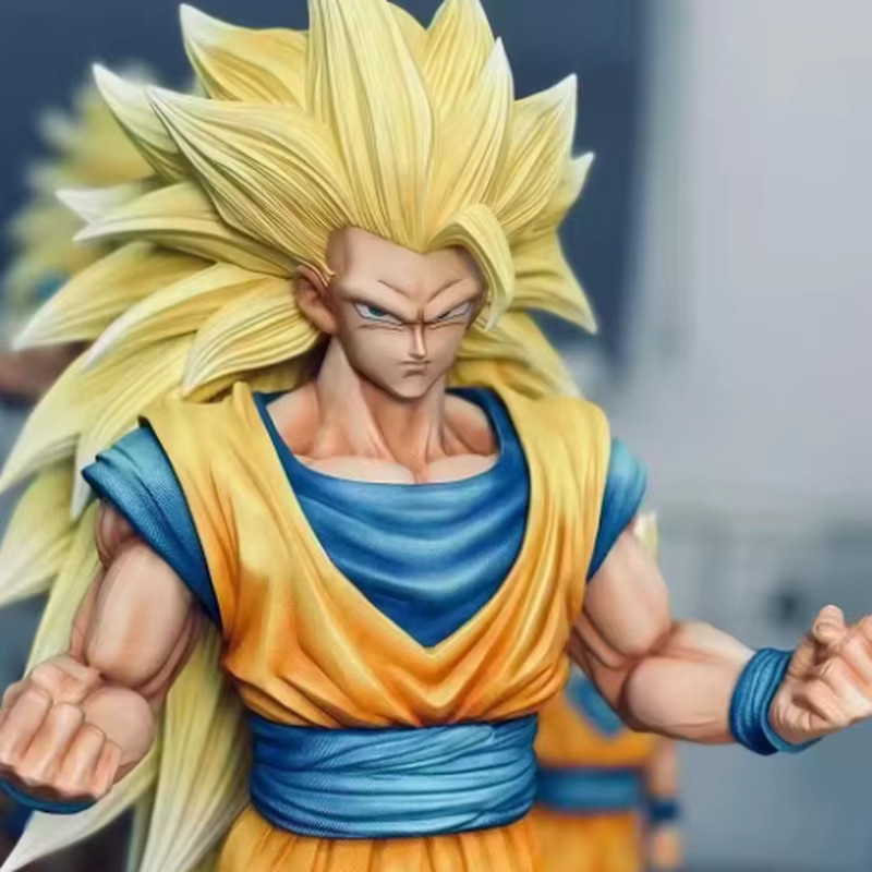 Bandai Dragon Ball Z Son Goku SSJ3 2.0 Actionfigur, mit LED-Basis - Bild 4
