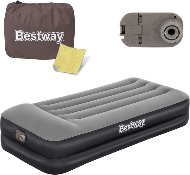 Bestway Aufblasbare Matratze mit integrierter elektrischer Pumpe, B/T/H: 191 x 97 x 46 cm - Bild 1