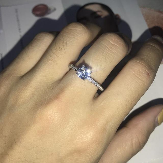 Ohrringe 925 Silber, Zirkonia, Damen - Bild 1