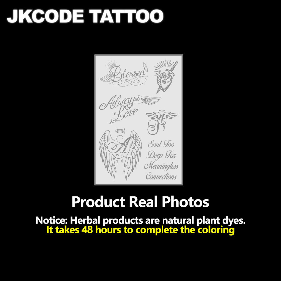 JKCODE TATTOO Temporäre Tätowierungen, Damen - Bild 3
