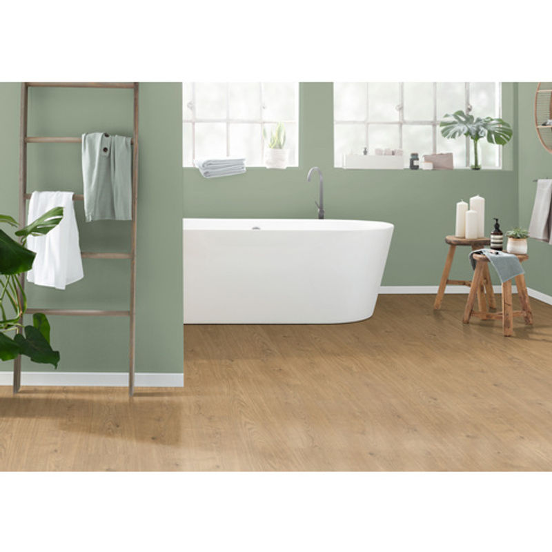 Egger Designboden Aquadura+ Berdal Eiche Natur braun B/T/H: 129,2 x 19,3 x 0,75 cm - Bild 3