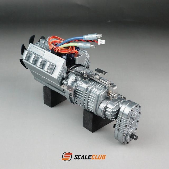 SCALECLUB Getriebe, 1:14, Metall, Grau, Zubehör - Bild 1