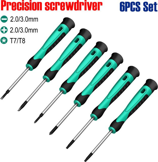 AXE SHAN 6-teiliges Präzisions-Elektronik-Schraubendreher-Set für Handy, Computer und Kamera zur professionellen Reparatur - Bild 1