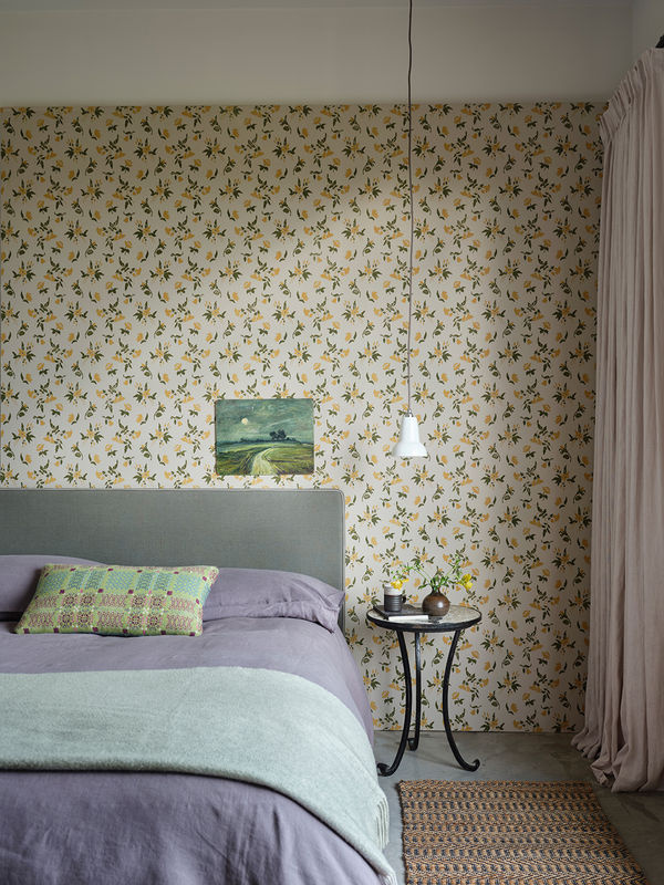 Farrow & Ball Tapete Botanical Floral im Country House Stil in Beige - Bild 2