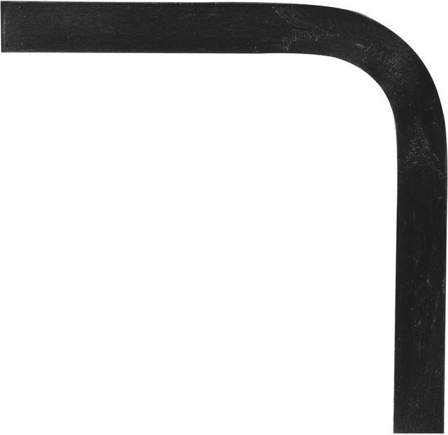 FeNau Handlauf-Bogen 90 Grad aus Stahl S235JR, schwarz, 40 x 8 mm - Bild 1